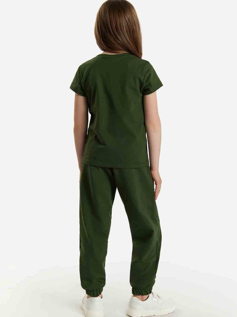Koszulka młodzieżowa dziewczęca Tup Tup 101500-5010 152 cm Khaki (5907744499747) - obraz 4