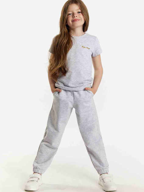 Koszulka dziecięca dla dziewczynki Tup Tup 101500-8110 122 cm Szara (5907744500092) - obraz 3