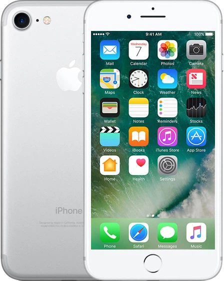 Apple iPhone 7 シルバー 32GB Мобильный телефон Apple iPhone 7 32GB Silver Официальная гарантия