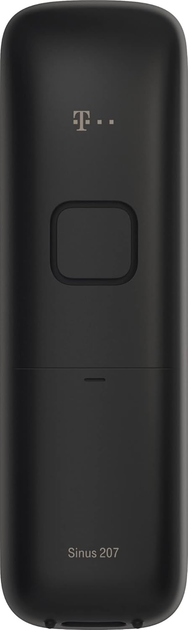 Telefon analogowy przewodowy Telekom Sinus PA 207 Plus 1 z dodatkową słuchawką Black (40753987) - obraz 6