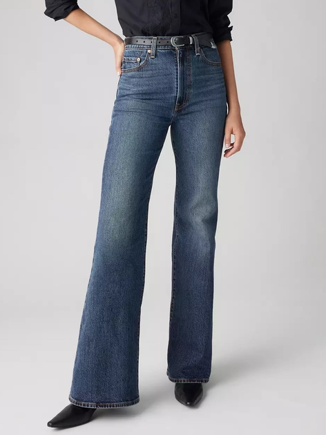 Джинси Кльош жіночі Levi`s Ribcage Bell Jeans A7503-0019 26-32 Romantic Story (5401187001494) - зображення 1
