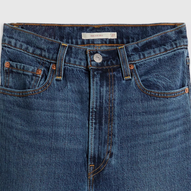 Джинси Кльош жіночі Levi`s Ribcage Bell Jeans A7503-0019 26-32 Romantic Story (5401187001494) - зображення 9