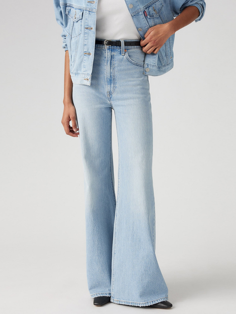 Джинси Кльош жіночі Levi`s Ribcage Bell Jeans A7503-0021 31-34 Sits Well Together (5401187002576) - зображення 5