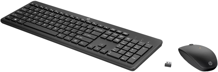 Zestaw bezprzewodowy HP 230 Black (18H24AA) - obraz 1