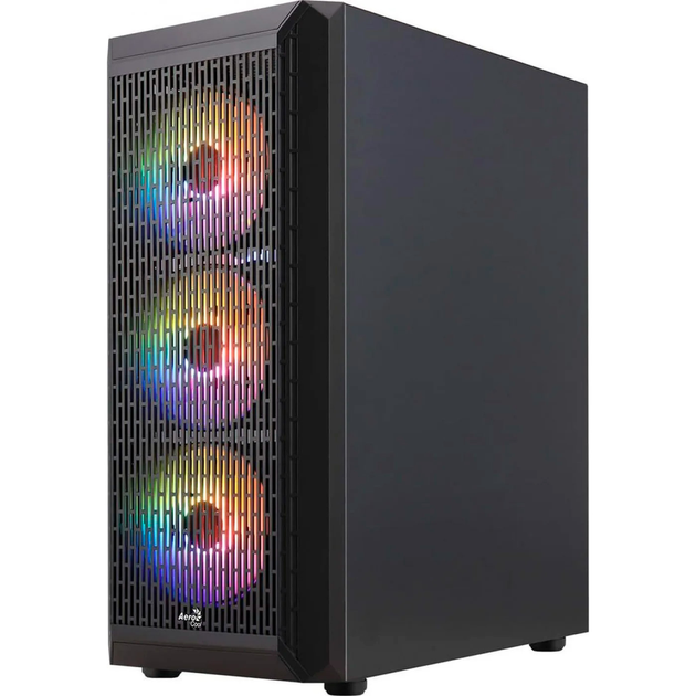 Корпус Aerocool Beam Black (Beam-G-BK-v2) [101559] - изображение 2