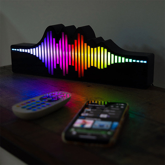 Lampka Fizz Creation Sound Wave - Logo Light (5060949249071) - obraz 3