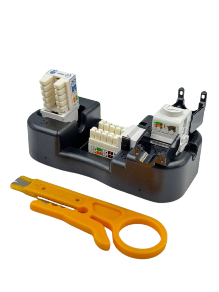 Тримач для забивання модулів Keystone RJ45, RJ11, RJ12 - Фото 3 Тримач для забивання модулів Keystone RJ45, RJ11, RJ12 - изображение 3