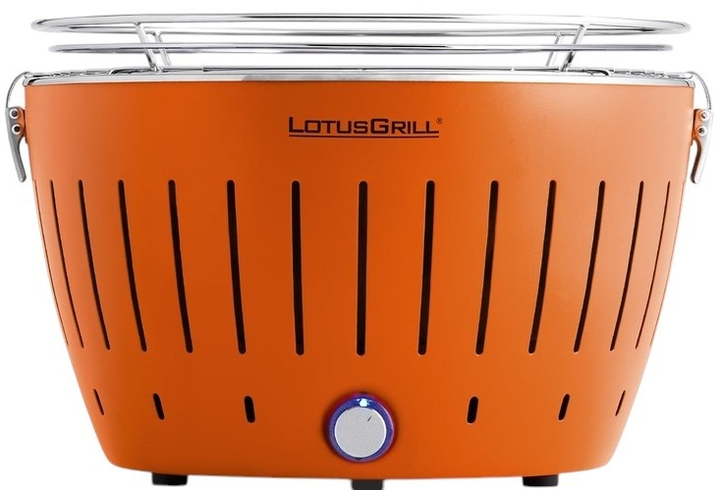 Вугільний гриль LotusGrill Classic Mandarine Orange (4260023010868) - зображення 1