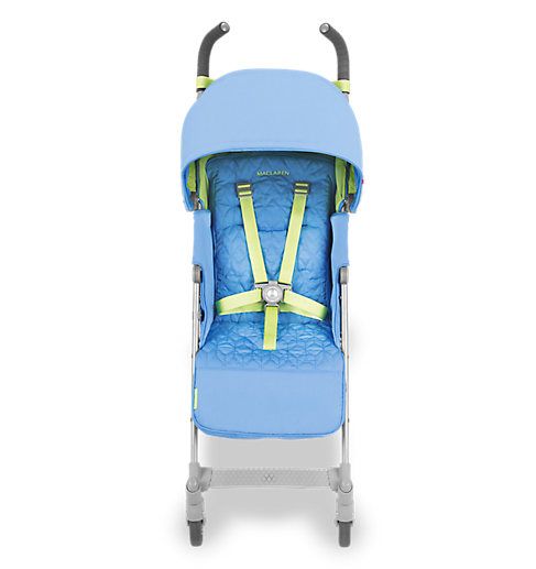 Коляска прогулочная MACLAREN QUEST Marina/Limeade, цвет голубой с салатовым (WD1G040582) - изображение 3