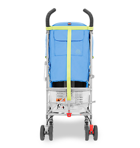 Коляска прогулочная MACLAREN QUEST Marina/Limeade, цвет голубой с салатовым (WD1G040582) - изображение 4