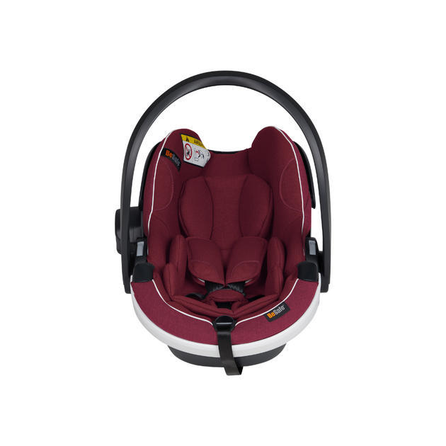 Автокресло BeSafe iZi Go Modular X-1 iSize, Burgundy Melange, цвет вишневый (11008150-BurgundyM) - изображение 3
