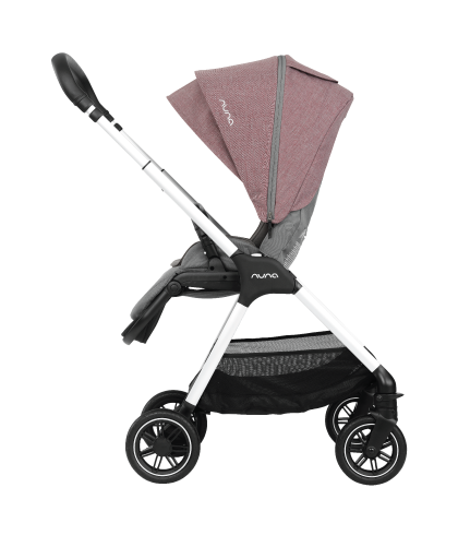 Коляска прогулочная Nuna Triv, Cherry, цвет серый с розовым (ST12000CHRGL) - изображение 2