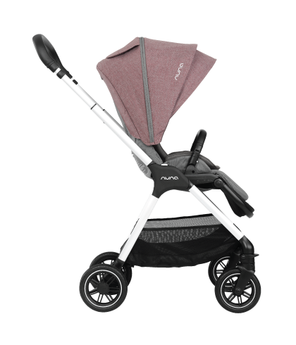 Коляска прогулочная Nuna Triv, Cherry, цвет серый с розовым (ST12000CHRGL) - изображение 3
