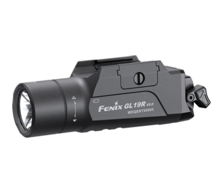 Пістолетний ліхтар Fenix GL19R V2.0 1200lm 18350 IP66 Black (GL19RV20) - зображення 2
