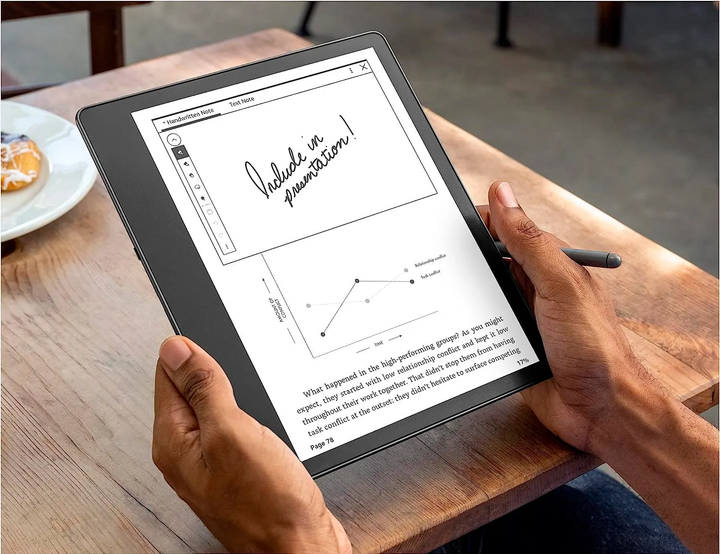 Електронна книга Amazon Kindle Scribe 16Gb Premium Pen Tungsten (B09BRZBK15) - зображення 3