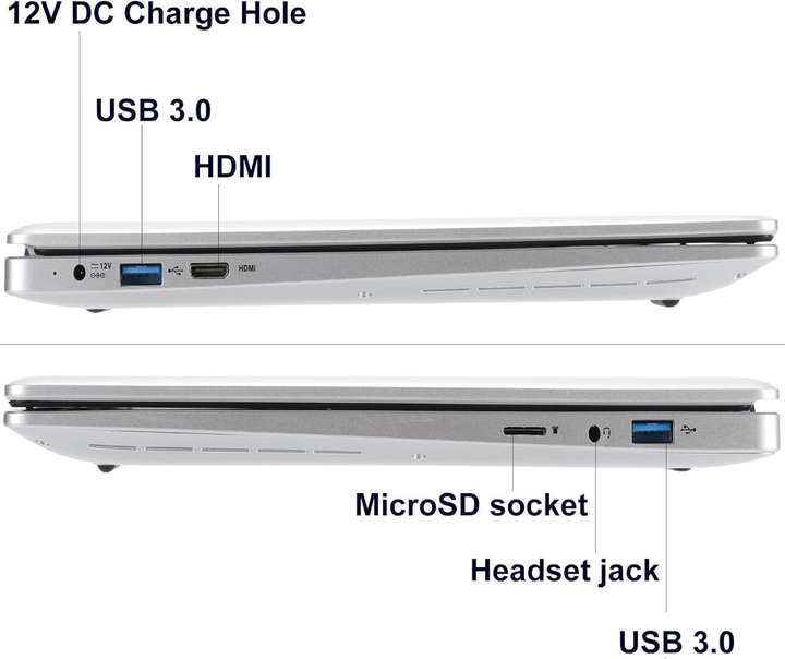 Ноутбук 15.6" TPSPAD Intel Celeron J4105 RAM 6GB SSD 256GB Windows 11 (UKR) - зображення 5