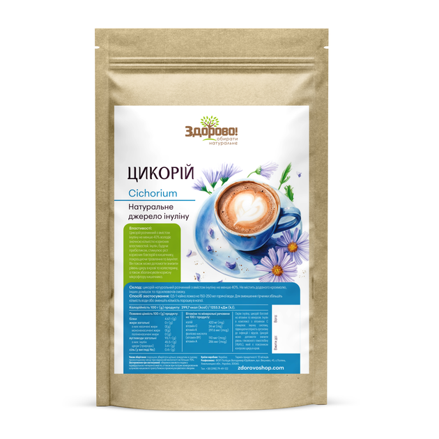 Купить Цикорий натуральный Здорово (30% содержание инулина) 250 г ...
