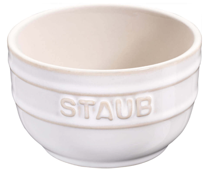 Zestaw ramekinów Staub Xs-Minis okrągłe Kość słoniowa 9 cm 4 szt (3272340049941) - obraz 2