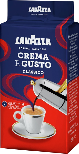 Kawa mielona Lavazza Crema E Gusto Classico 3 x 250 g (8000070038769/3) - obraz 2