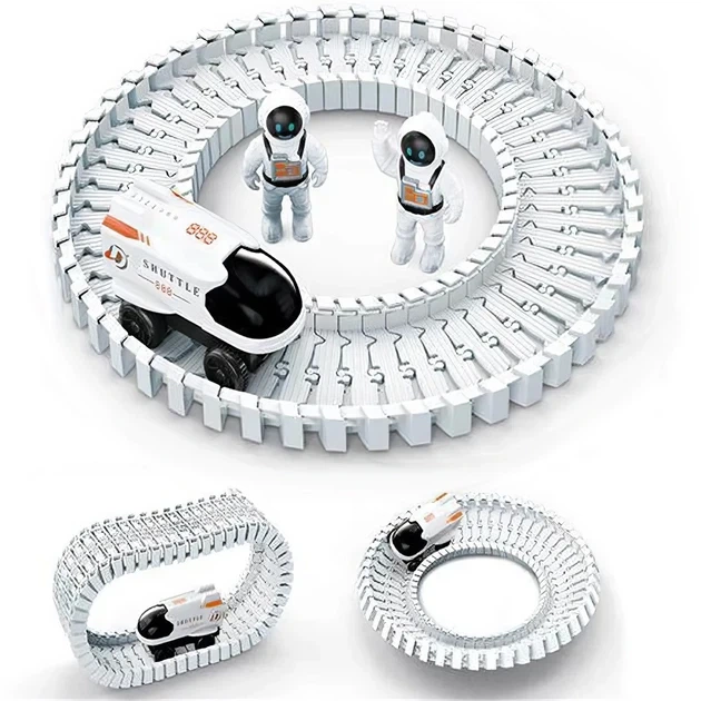 Игровой трек RIAS LT243177 Outer Space Track 1 машинка + 2 космонавта 6 деталей (3_05736) - Фото 2 Игровой трек RIAS LT243177 Outer Space Track 1 машинка + 2 космонавта 6 деталей (3_05736) - изображение 2