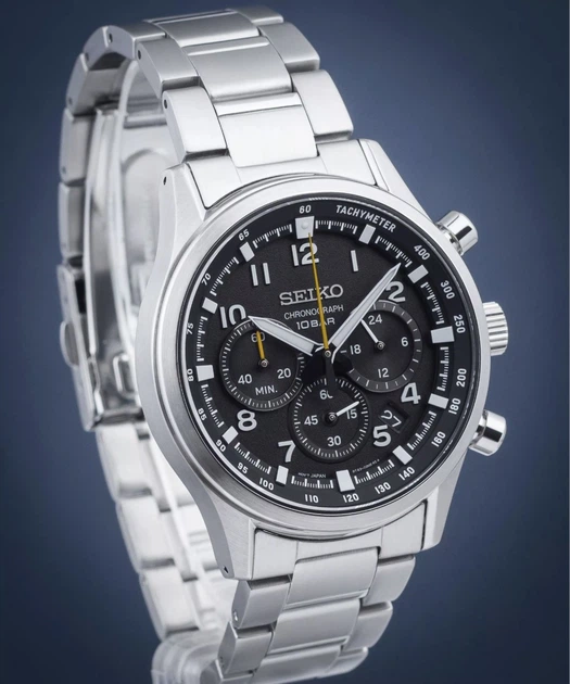 Наручные часы хронограф мужские Seiko SSB447P1 100М – купить