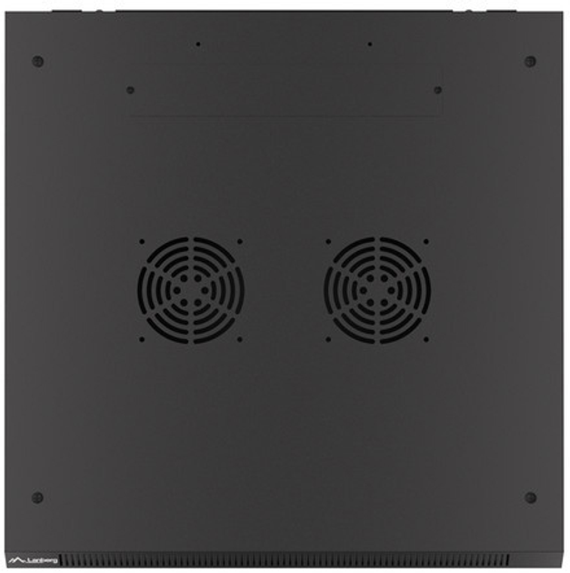 Szafa wisząca serwerowa Lanberg 19" 12U 600x600 Black (WF01-6612-10B) - obraz 9