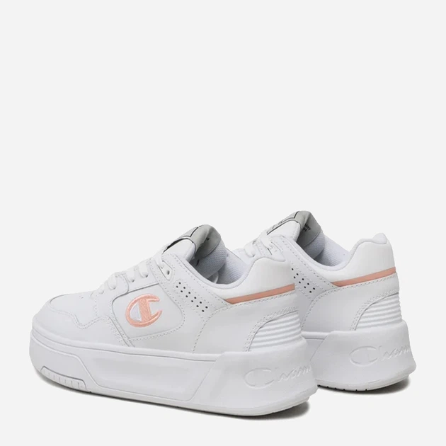 Жіночі кеди на платформі низькі Champion Z80 Platform S11577-WW001 40 (8.5US) 25.5 см Білі (8058132113114) - зображення 3