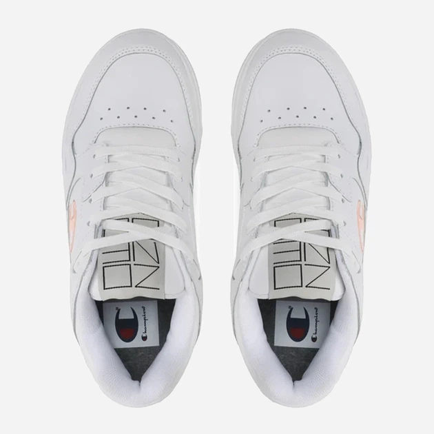Жіночі кеди на платформі низькі Champion Z80 Platform S11577-WW001 40 (8.5US) 25.5 см Білі (8058132113114) - зображення 4