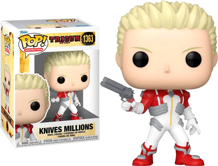 Figurka Funko Pop! Trigun Knives Millions 9 cm (889698680349) - obraz 2