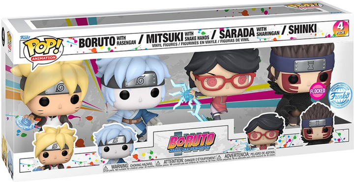 Набір фігурок Funko Pop! Boruto Exclusive 4 шт (889698824903) - зображення 1