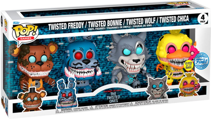 Набір фігурок Funko Pop! Five Nights at Freddys Exclusive 4 шт (889698825078) - зображення 1