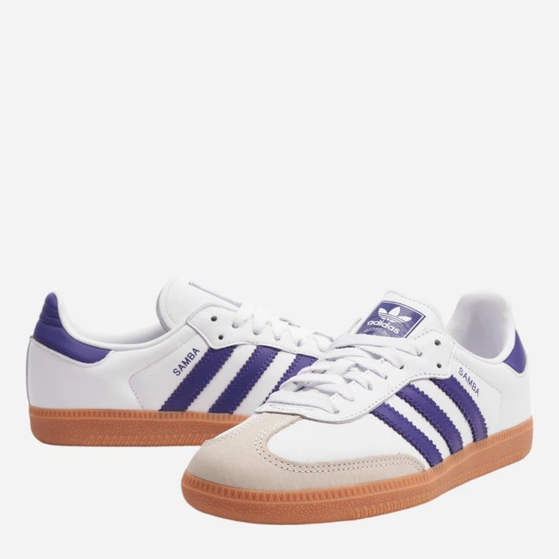 Sneakersy damskie do kostki adidas Originals Samba OG IF6514 38 Białe (4066765921031) - obraz 3