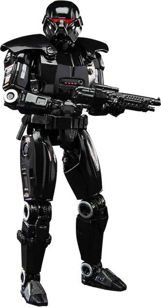 Figurka Hasbro Star Wars Vintage Collection The Mandalorian Dark Trooper z akcesoriami 9.5 cm (5010994162825) - obraz 4