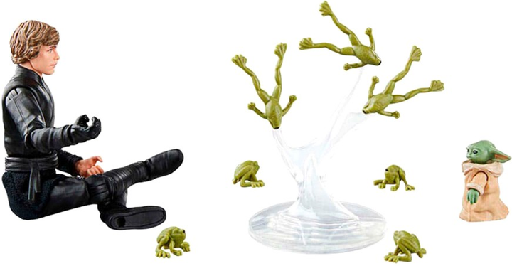 Figurka Hasbro Star Wars The Book of Boba Fett Luke Skywalker & Grogu 9.5 cm (5010996134288) - obraz 6