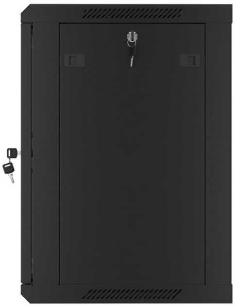 Szafa wisząca serwerowa Lanberg 19" 12U 600x450 Black (WF01-6412-10B) - obraz 5