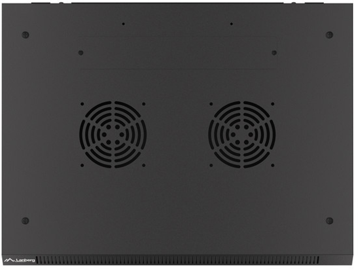 Szafa wisząca serwerowa Lanberg 19" 12U 600x450 Black (WF01-6412-10B) - obraz 8
