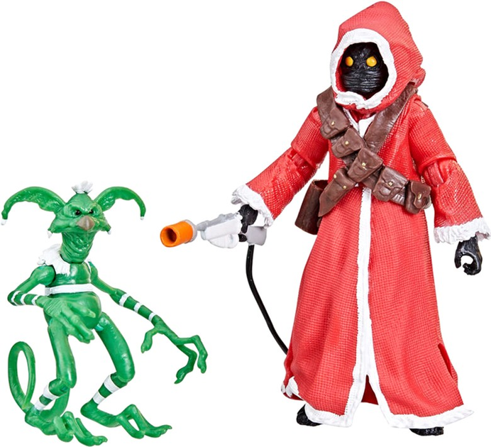 Zestaw figurek Hasbro Star Wars Jawa & Salacious B. Crumb Holiday Edition 2 szt 15 cm (5010996213730) - obraz 4
