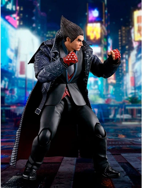 Фігурка з аксесуарами Tamashii Nations Tekken Kazuya Mishima SHSH Figuarts 15 см (4573102661319) - зображення 3