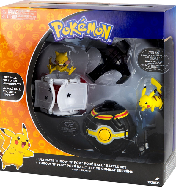 Zestaw figurek Orbico Pokiemon Ultimate Battle Czarny (053941190880) - obraz 3
