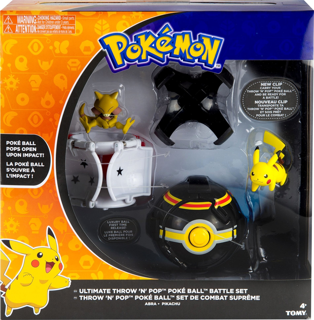 Zestaw figurek Orbico Pokiemon Ultimate Battle Czarny (053941190880) - obraz 4