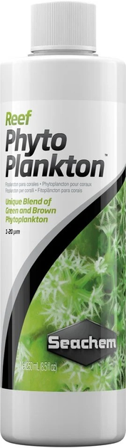 Skoncentrowana mieszanka zielonego i brązowego fitoplanktonu morskiego Seachem Reef Phytoplankton 250 ml 159.4525 (0000116150606) - obraz 1