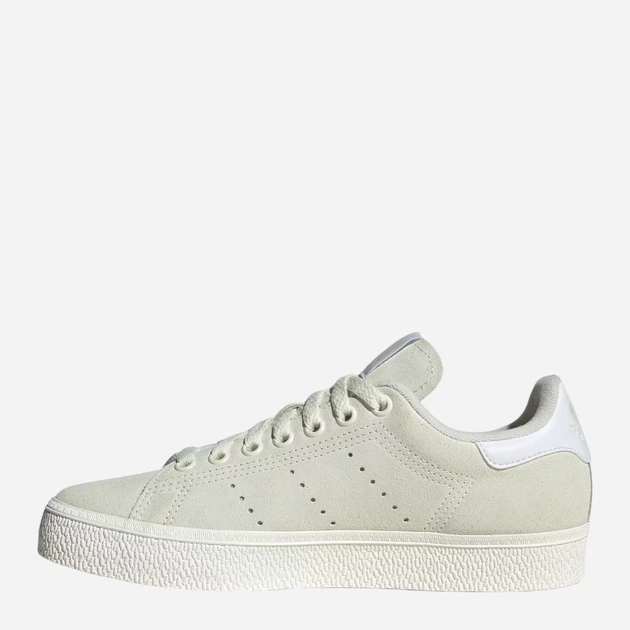 Sneakersy damskie zamszowe adidas Originals Stan Smith CS W IE0431 41.5 (7.5UK) Beżowe (4066765329301) - obraz 3