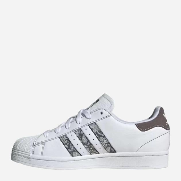 Sneakersy damskie do kostki adidas Originals Superstar W IE3008 36.5 (4UK) Biały/Ciemnoszary (4066765890139) - obraz 3
