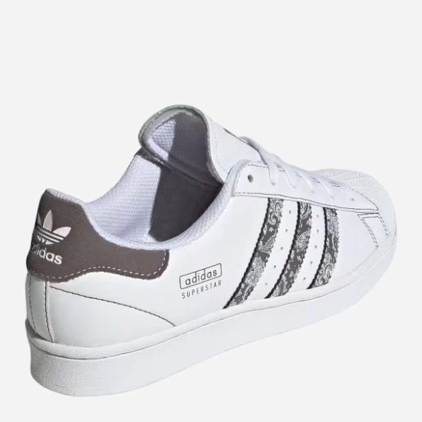 Sneakersy damskie do kostki adidas Originals Superstar W IE3008 36.5 (4UK) Biały/Ciemnoszary (4066765890139) - obraz 4