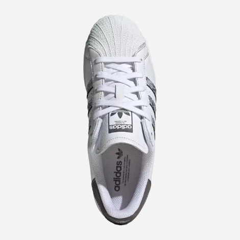 Sneakersy damskie do kostki adidas Originals Superstar W IE3008 36.5 (4UK) Biały/Ciemnoszary (4066765890139) - obraz 5