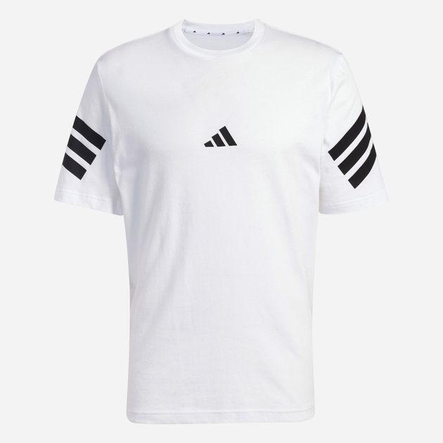 Футболка хлопковая длинная мужская Adidas Not Sports Specific M Fi 3S Reg T JD4880 S White (4067902919638) - Фото 6 Футболка хлопковая длинная мужская Adidas Not Sports Specific M Fi 3S Reg T JD4880 S White (4067902919638) - изображение 6