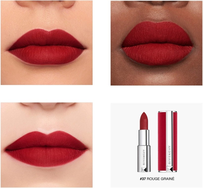 Помада для губ Givenchy Le Rouge Deep Velvet N34 3.4 г (3274872432116) - зображення 5