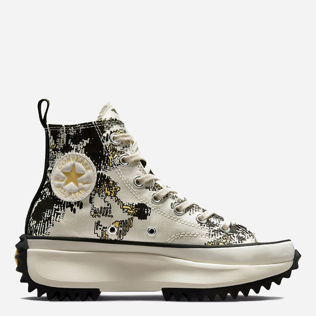 Жіночі кеди високі Converse Run Star Hike 171399C 38 (5.5US) 23.5 см Бежевий/Чорний (194433096010) - зображення 3