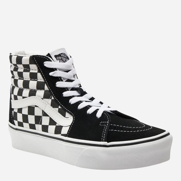 Жіночі кеди високі Vans Sk8-Hi VN0A3TKNQXH1 37 (7US) 23.5 см Чорний/Білий (190849925999) - зображення 2