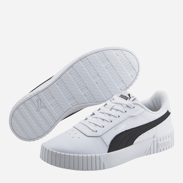 Sneakersy damskie skórzane Puma Carina 2.0 38584907 37.5 (4.5UK) 23.5 cm Białe (4065449422277) - obraz 3